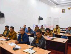 Bupati Humbahas ikuti Rakor, Monev Percepatan Pembentukan Kopdes Merah Putih