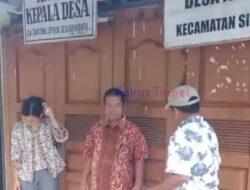 Kantor Desa Aek Nabara Tutup, Perangkat Desa Tidak Bisa Melakukan Aktivitas Pelayanan Masyarakat