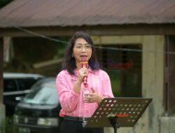 Wabup Humbahas Hadiri Syukuran Atas Kepemilikan Drum Band UPT SMP N. 030 Pakkat