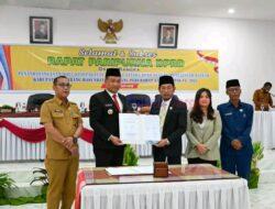 DPRD Humbahas Paripurnakan Perubahan KUA-PPAS Tahun Anggaran 2025