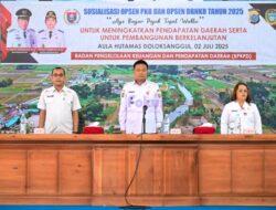 Bupati Humbahas Buka Sosialisasi Opsen PKB dan Opsen BBNKB Tahun 2025