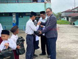 BRI BO Cabang Tarutung dan Yayasan Alfalah Berikan Paket Bantuan Pendidikan