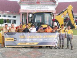 Tanggap Darurat ‘Backhoe Loader’ Tiba di Kabupaten Humbang Hasundutan
