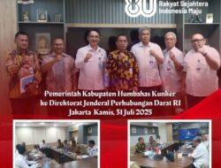 Pemerintah Kabupaten Humbahas Kunker ke Direktorat Jenderal Perhubungan RI