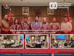 Wakil Bupati Humbahas Hadiri Rapat Kerja Bersama Menteri PKP Bahas Program 3 Juta Rumah