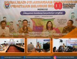 Bupati Humbahas Buka Sosialisasi Pengukuran dan Pemetaan Tanah 2025