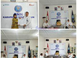 Jalin Sinergi, Rutan Tarutung Laksanakan Penandatanganan Perjanjian Kerja Sama dengan Badan Narkotika Nasional (BNN) Kab. Simalungun