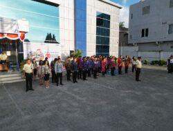 Bank Rakyat Indonesia (BRI) Cabang Tarutung Gelar Upacara Hari Ulang Tahun (HUT) ke-80 Kemerdekaan Republik Indonesia (RI).