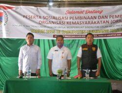 Sosialisasi Pembinaan dan Pemberdayaan Ormas di Humbahas, Pemerintah Tekankan Sinergitas Cegah Premanisme