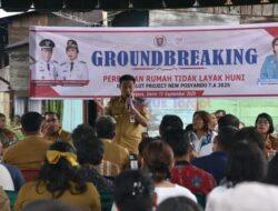 “Groundbreaking” Peningkatan Kualitas Rumah Swadaya Desa Pilot Project New Posyandu di Kabupaten Humbahas dipusatkan di Tarabintang