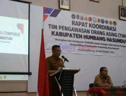 Bupati Humbahas Buka Rakor Tim Pora
