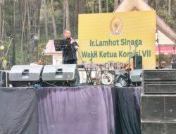 Lamhot Sinaga Dukung Penuh Gelaran Pesparawi di Salib Kasih Sebagai Titik Nol Kekristenan di Tanah Batak