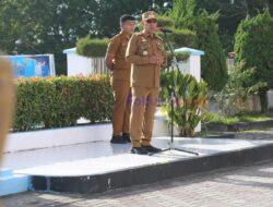 Bupati Taput JTP Hutabarat Pimpin Apel Gabungan: “Berpikir Out of The Box menjadi aparatur yang inovatif, produktif, dan berorientasi pada pelayanan”