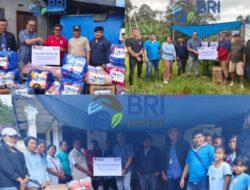 BRI Cabang Tarutung Salurkan Bantuan Kemanusiaan untuk Korban Bencana Alam di Adiankoting