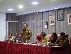 ‎Bupati Taput Pimpin Rakor Evaluasi Pasca Bencana, Tekankan Gerak Cepat dan Ketepatan Data