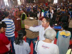 Lewat Ibadah Doa Bersama, Pemkab Taput Teguhkan Semangat Warga dan Salurkan Bantuan