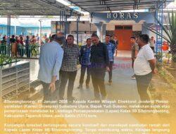 Kepala Kanwil Dirjenpas Sumut Sidak Lapas Kelas IIB Siborongborong, Berlangsung Kondusif