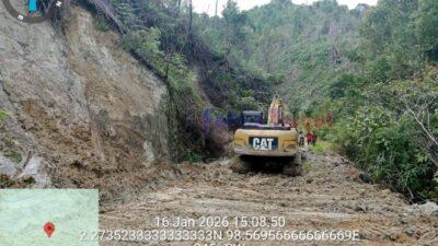 BPBD Humbang Hasundutan Tuntaskan Penanganan Bencana di Dusun II Desa Janji Hutanapa