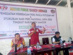 Polres Samosir Dukung Putusan MK: Perlindungan Karya Jurnalistik Jaminan Demokrasi