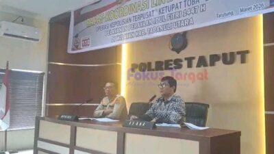 Operasi Ketupat Toba 2026, Sekda Taput Hadiri Rakor Pengamanan Lebaran