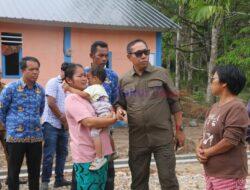 ‎Akselerasi Pemulihan Pascabencana: Bupati Taput Tinjau Huntara Sibalanga dan Siapkan Lahan Huntap di Pagaran Lambung I