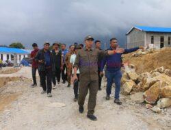 Pembangunan Huntap di Dolok NTinjauauli, Bupati Jonius Taripar Tekankan Akurasi Data Penerima dan Sinergi Infrastruktur