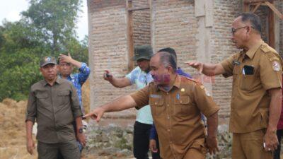 ‎Tinjau Pembangunan Huntap di Dolok Nauli, Bupati Jonius Taripar Tekankan Akurasi Data Penerima dan Sinergi Infrastruktur