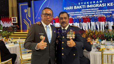 ‎Bupati Tapanuli Utara Hadiri Syukuran Hari Bakti Imigrasi ke-76 dan Peresmian Kanim Kelas III Non TPI Tapanuli Utara