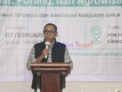 Bupati Tapanuli Utara Apresiasi Upaya Peningkatan Pertanian