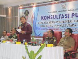 ‎Pemkab Tapanuli Utara Gelar Konsultasi Publik RKPD 2027, Perkuat Arah Pembangunan Menuju Daerah Maju dan Berkelanjutan