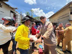 ‎Pastikan Pemulihan Cepat, Bupati Taput Kunjungi Warga Terdampak Angin Puting Beliung di Dua Desa