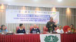 Bupati Tapanuli Utara Pimpin Verifikasi dan Pengundian 70 Unit Hunian Tetap ‘Kampung Parsaoran Nauli’ Adiankoting