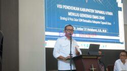 ‎Bupati JTP Hutabarat: Filosofi Pendidikan Batak Adalah Peluang Emas Membangun Taput