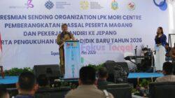 Pemkab Tapanuli Utara Apresiasi LPK Mori Centre SO dukung Peningkatan Kualitas SDM