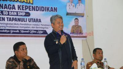 Pemkab Tapanuli Utara Targetkan Pemerataan Kualitas Pendidikan