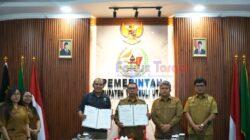 ‎Lindungi Ekosistem Harangan Tapanuli, Pemkab Taput Jalin Sinergi Strategis dengan Dua Yayasan Konservasi