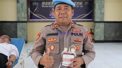 Sambut HUT Bhayangkara ke-80, Polres Toba Gelar Donor Darah dan Pemeriksaan Kesehatan Gratis untuk Masyarakat