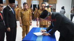 ‎Pemkab Tapanuli Utara Lantik 17 Pejabat Administrator Dilantik Perkuat Kinerja Perangkat Daerah.