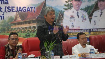 ‎Wujudkan Ketahanan Pangan, Pemkab Tapanuli Utara Gandeng OJK Cetak Petani Milenial menjadi Pebisnis Lewat Skema ‘Sejagat’