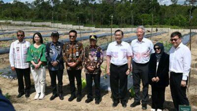 Bupati dan Wakil Bupati Humbang Hasundutan Dampingi Kunjungan Ketua DEN dan Chairman Temasek Holdings ke TSTH2