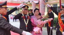 Pedang Pora Iringi Pengabdian Terakhir, Kapolres Toba Lepas Perwira Purna Bhakti di Hari Bhayangkara Ke 80
